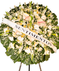 Coroa de Flores Premium Safira