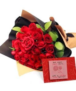 Alternative view of Buquê Te Amarei Até Durar a Última Rosa