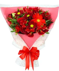 Buquê Premium Encantos da Estação Vermelho