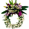Arco de flores Premium Platina