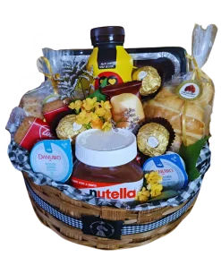 Alternative view of Cesta de Café da Manhã c/ Nutella P